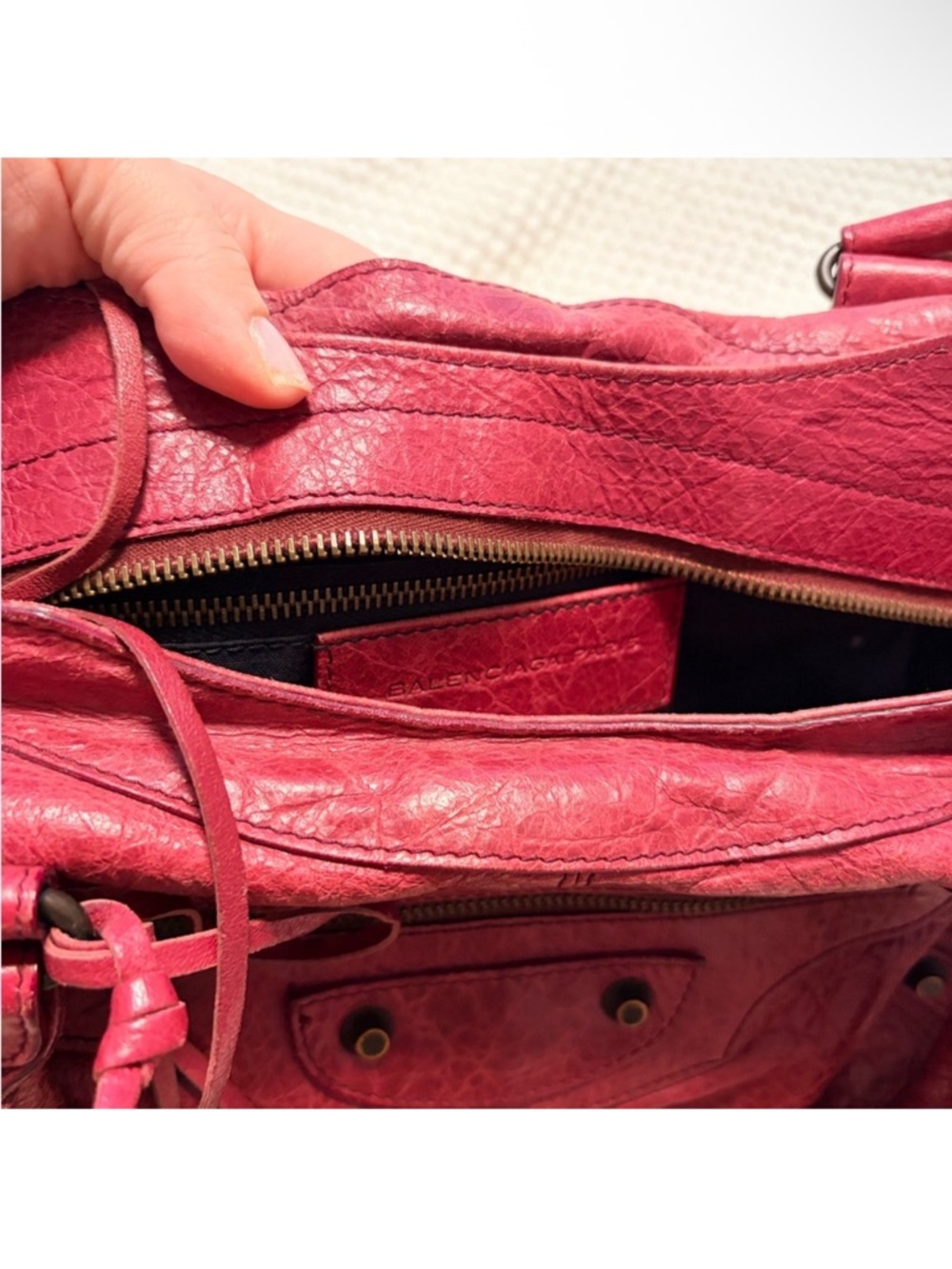 Balanciaga City Bag - Bordeaux - Picture 4 of 9